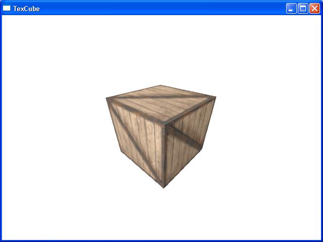Рис. 6.1. Куб с текстурой деревянного ящика