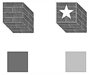 Рис. 7.5. Группа псевдотрехмерных блоков добавляет скучным, плоским картам дополнительное измерение